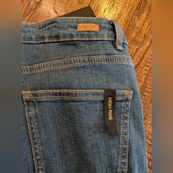 Massimo Dutti High Rise ankle flare Jeans US size 6, Eu 38 - Picture 4 of 15